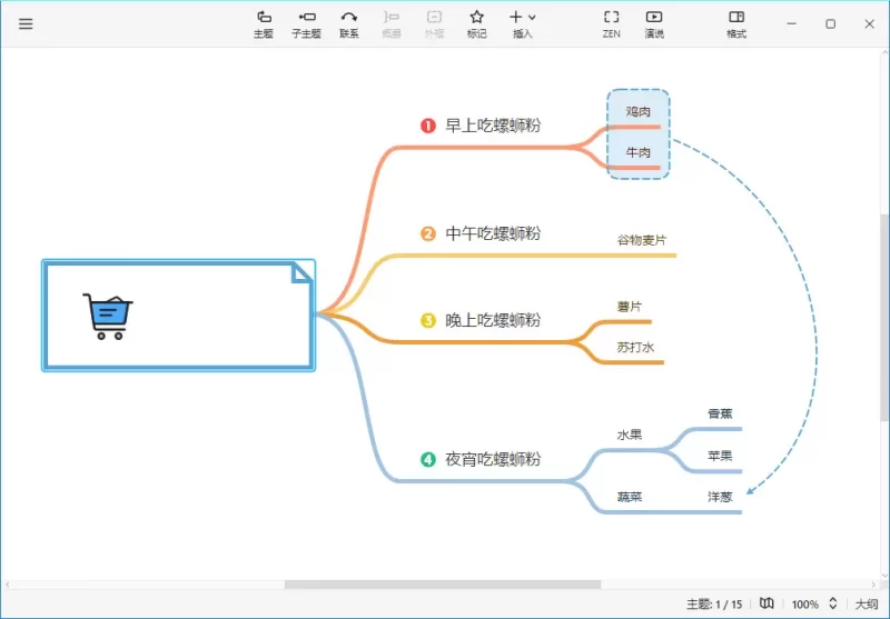 XMind 2024 v25.04.03033 专业思维导图绿色便携版 - 精准像素