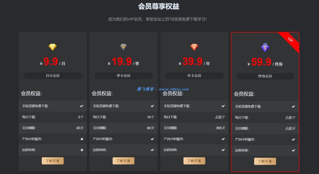 子比主题 – 首页VIP购买小工具 - 主题美化论坛 - 主题美化 - 精准像素