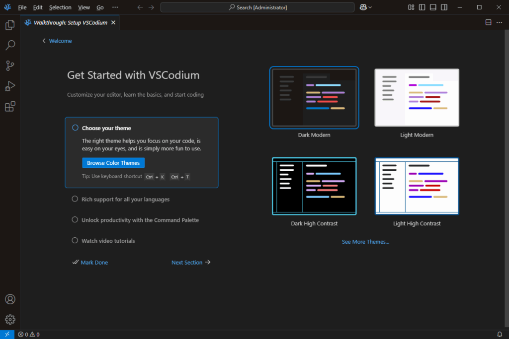 VSCodium(开源代码编辑器) v1.100.33714 中文绿色版 - 绿色软件论坛 - 绿色软件 - 精准像素
